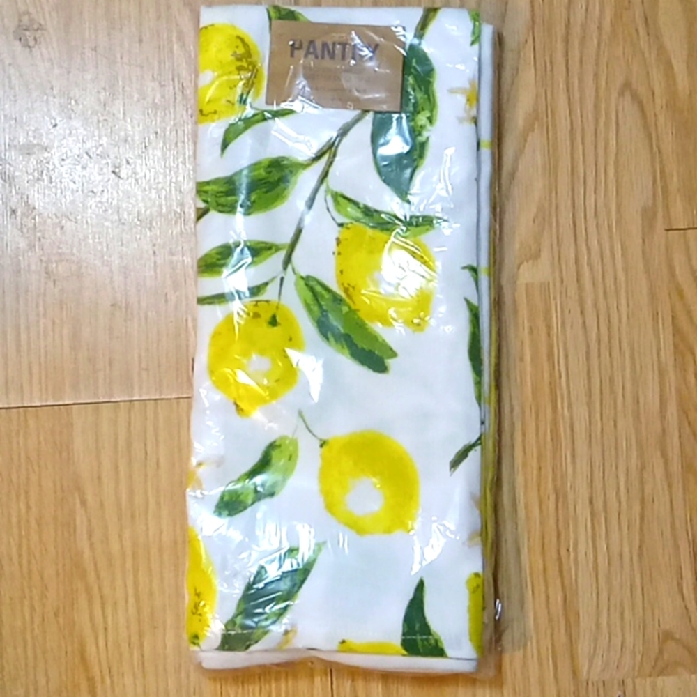 Lemon pantry set of 4 kitchen towels